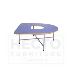 D shape MDF wooden sheet table